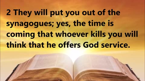 Jesus Warns and Comforts His Disciples