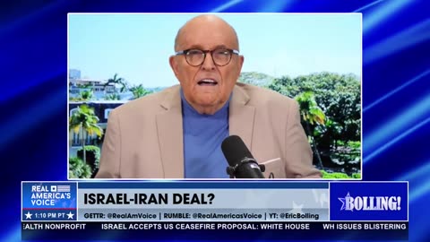 RUDY GIULIANI’S IRAN PREDICTION