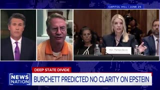 Burchett tells Leland Vittert he believes Biden Admin "DESTROYED" Epstein files