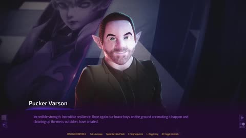 pucker varson all dialogue/cutscenes Celestina Unbound subverse