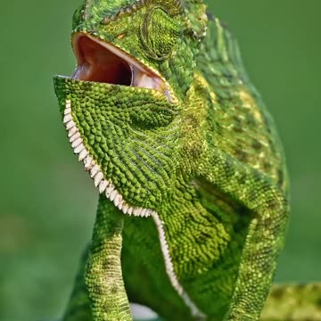 When you're trying to camouflage, but your eyes give it away! 🦎😂