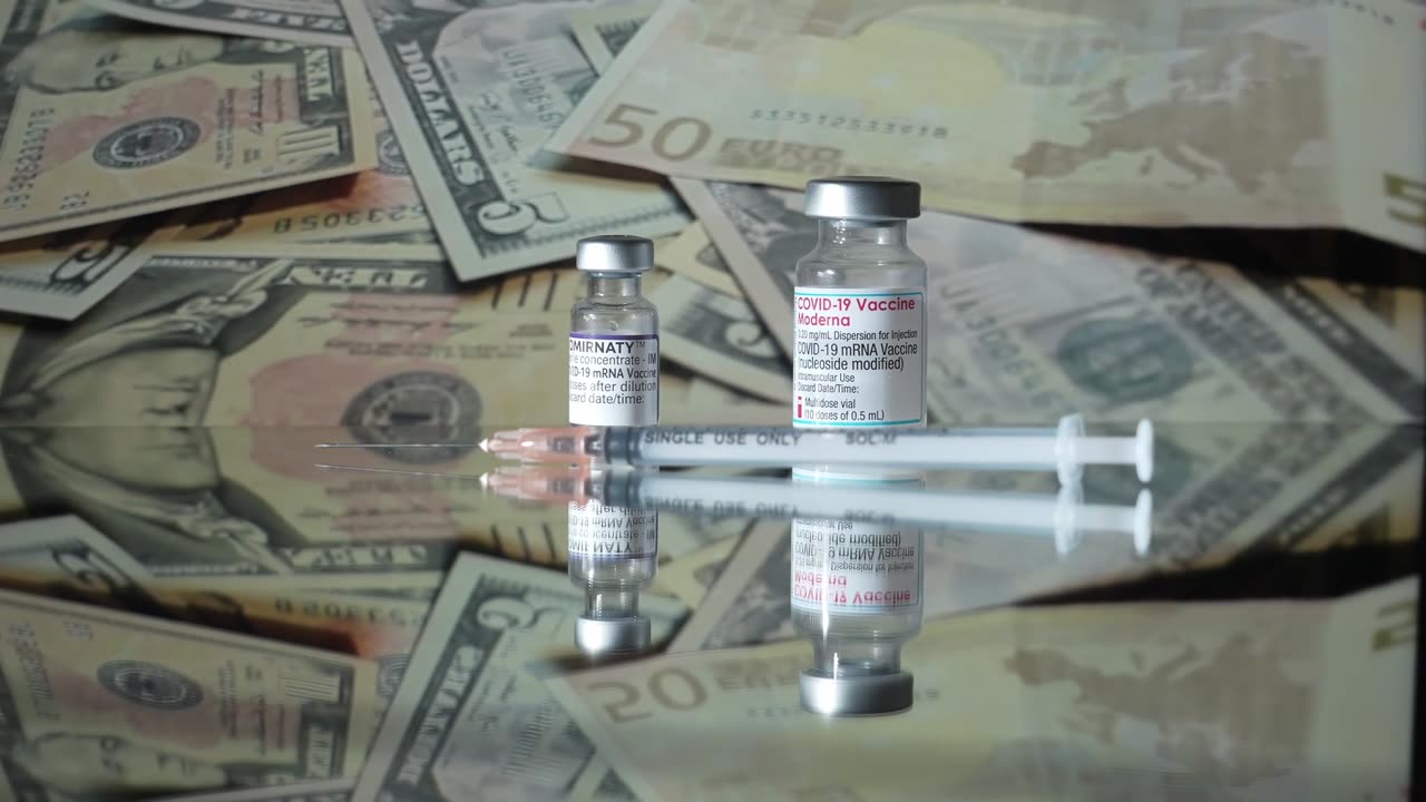Covid-19, money, vaccination