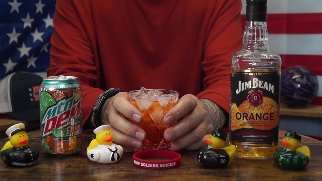 Samuel Miller II - Jim Beam Orange Whiskey & Mtn Dew Baja Cabo Citrus Soda