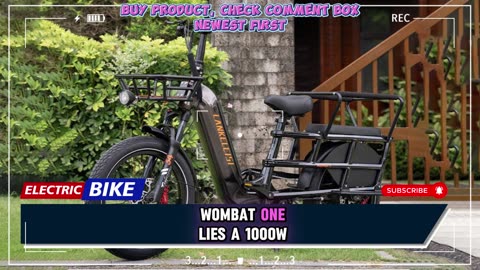 Lankeleisi Wombat-1 Electric Bike 1000W Motor 20AH battery Electric Bike