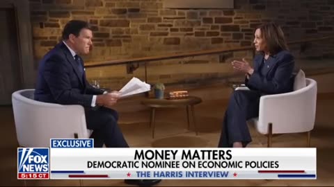 Kamala Harris, the vice president, questioned about