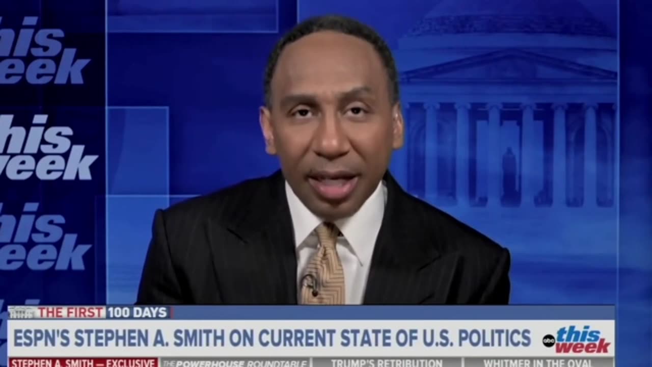 Stephen A. Smith Says Gretchen Whitmer 'Had No Choice' But to Engage With President Trump