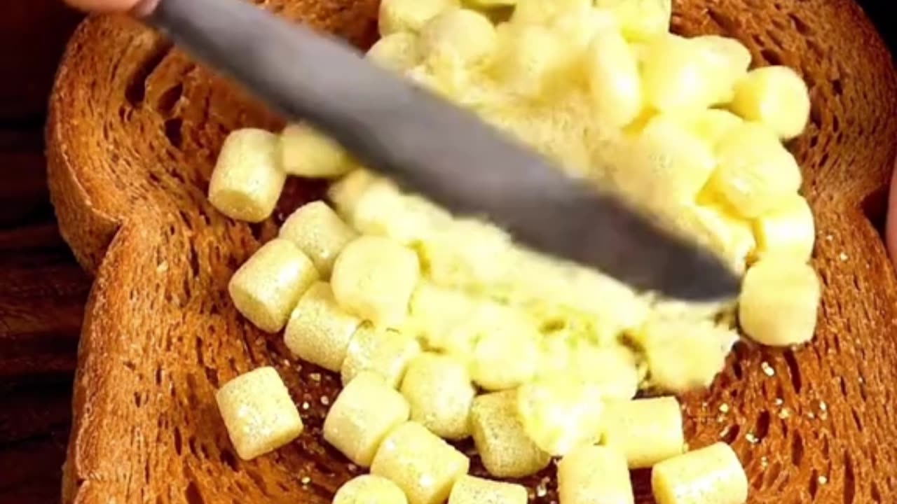Spreading Different Bananas Onto Toast #asmrvideo #asmr #fyp #viral #shorts #ai