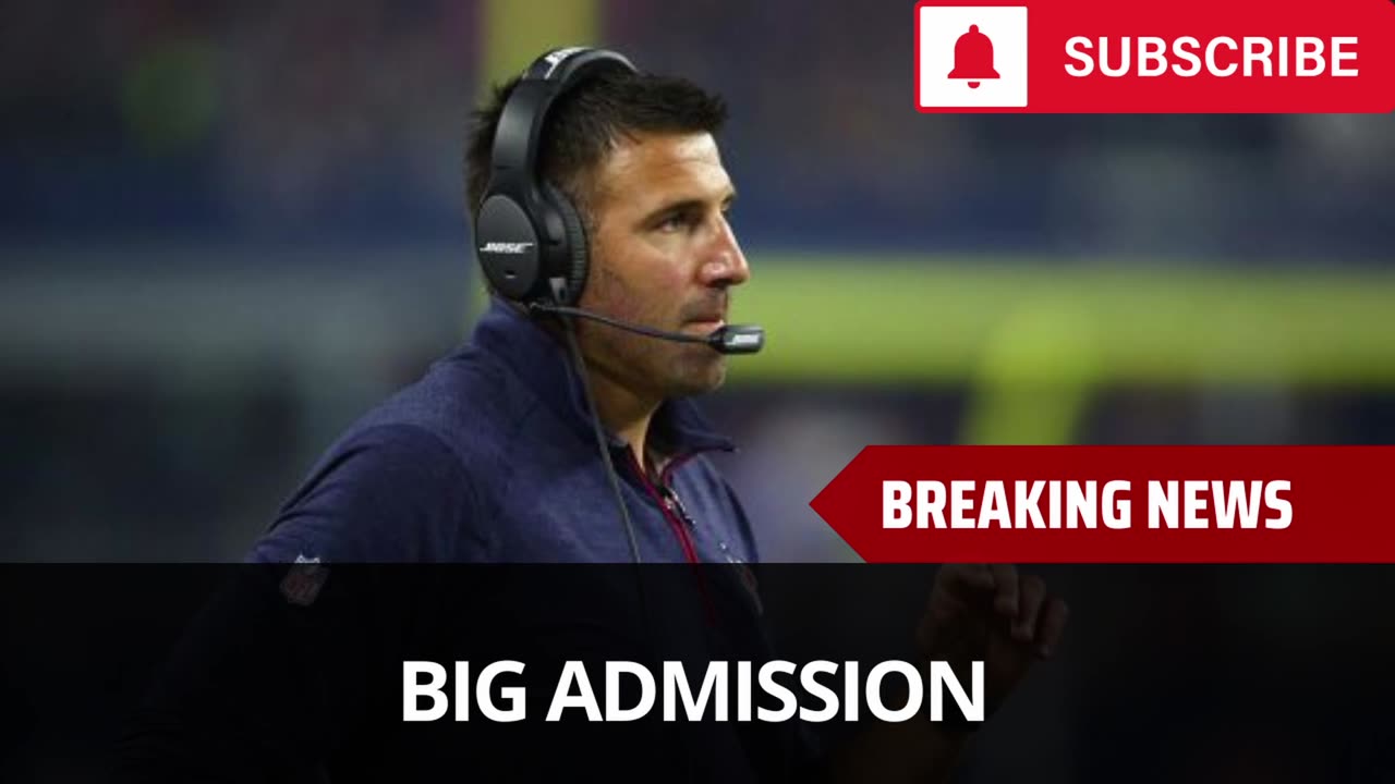 Mike Vrabel Makes Big Drake Maye Admission