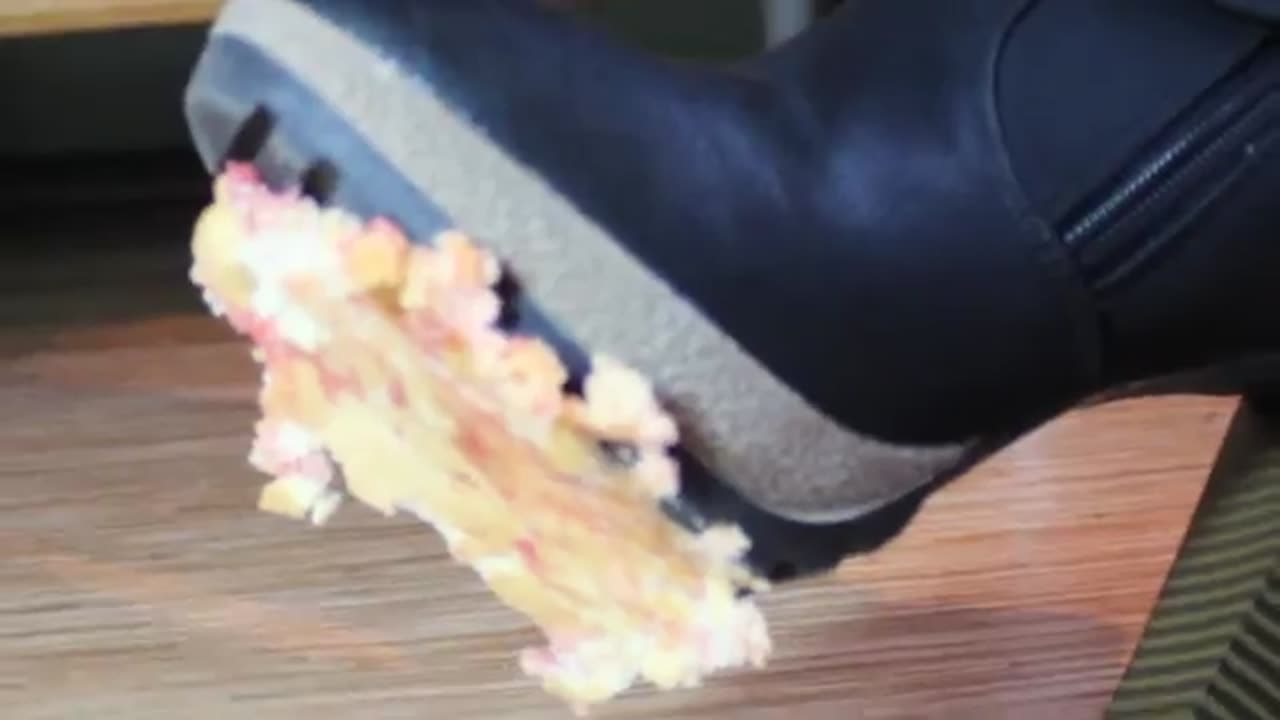 Rugged Sole High Heel Botts Food Crush