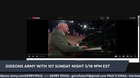 GIDEONS ARMY FRIDAY LIVE AT 930 AM EST -5/16- JOIN US !!!