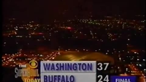Super bowl # 26, Washington Redsinks vs Buffalo bills, January 27, 1992