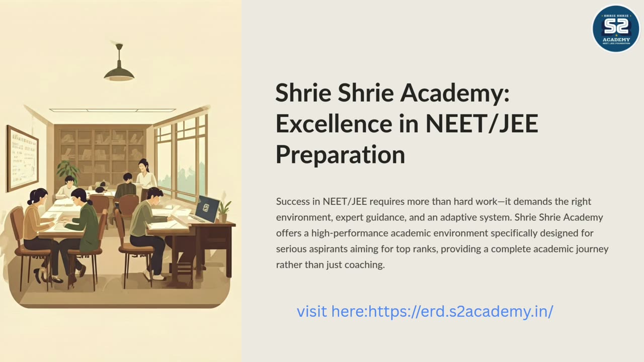 NEET/JEE Success: Why Shrie Shrie is the Smart Choice