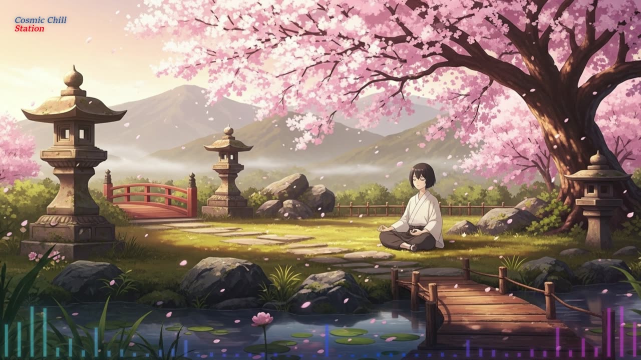 🌸 Cherry Blossom Dreams - Ethereal Chill Step for Peaceful Meditation