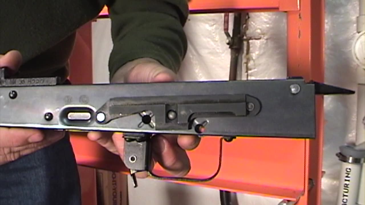 Riveting the Scope Rail
