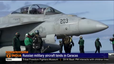 US-Venezuela Conflict - Russia Sends Aircraft to Caracas