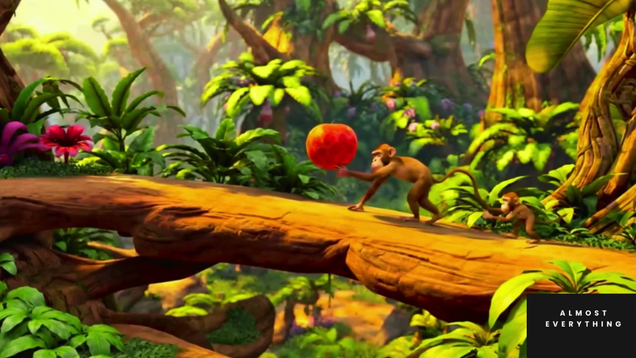 Monkey Mischief Pt.2🐒🎶 | A Silly Jungle Dance Song for Kids!