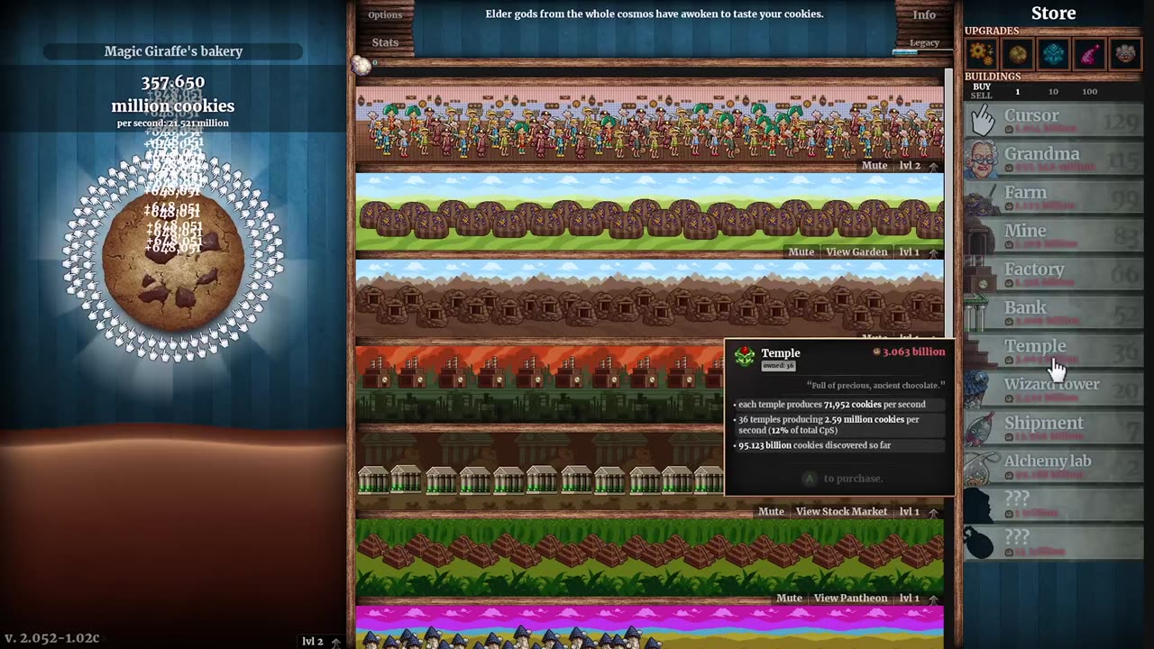 Cookie Clicker pt #02 This will take a while 07-26-2025
