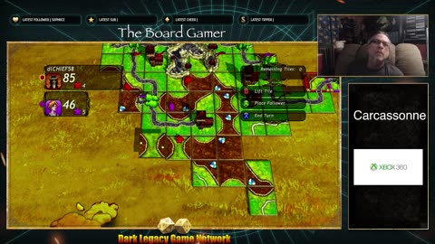 The Board Gamer | Carcassonne [Xbox 360] - Ep. 3