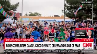 CNN reports Mexican Americans are canceling Cinco de Mayo celebrations due to fears of ICE raids