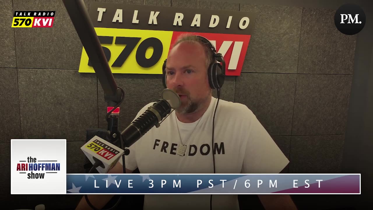 The Ari Hoffman Show- "When you have no arguments, you fear those who do"