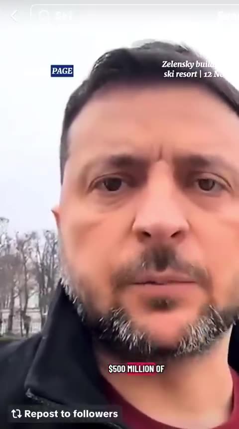 ZELENSKY'S BUILDING A $1.5BILLION SKI RESORT
