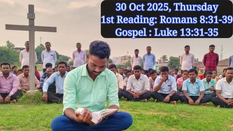 Catholic Daily Gospel and Reading in Hindi 30 October 2025 | Today's Bible Verse | Aaj ka Susamachar