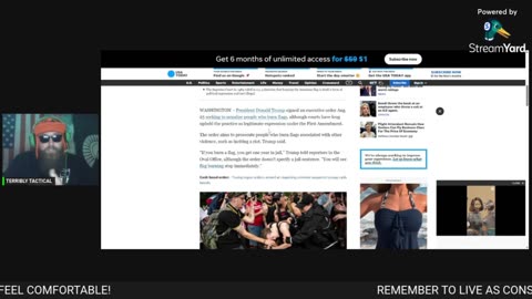 MORE TRUMP TYRANNY SETS FIRE TO THE FIRST AMENDMENT 