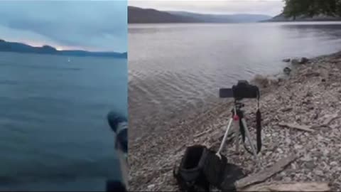 Curvature test over water finds -0- curvature.