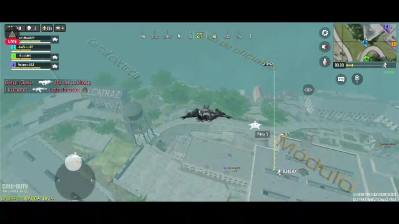 CALL OF DUTY TOURNAMENT in ALCATRAZ gameplay