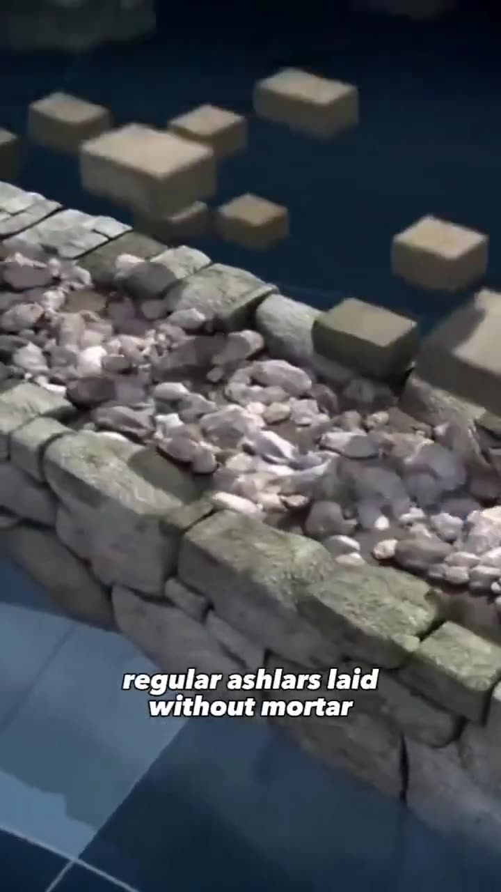 How Roman walls were built