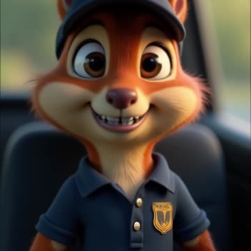 🐿️ Mister Nutty In A Pickle With DJ Trump 👮‍♂️