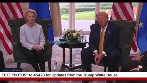 👀Ursula Von der Leyen's face when Trump says that not a single European country gave a penny