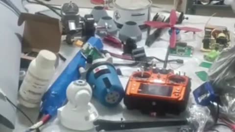 Footage shows an Israeli drone manufacturing workshop