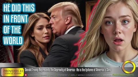 THE DEPRAVITY OF AMERICA! DONALD TRUMP REPRESENTS THE EPITOME OF AMERICA’S SINS.