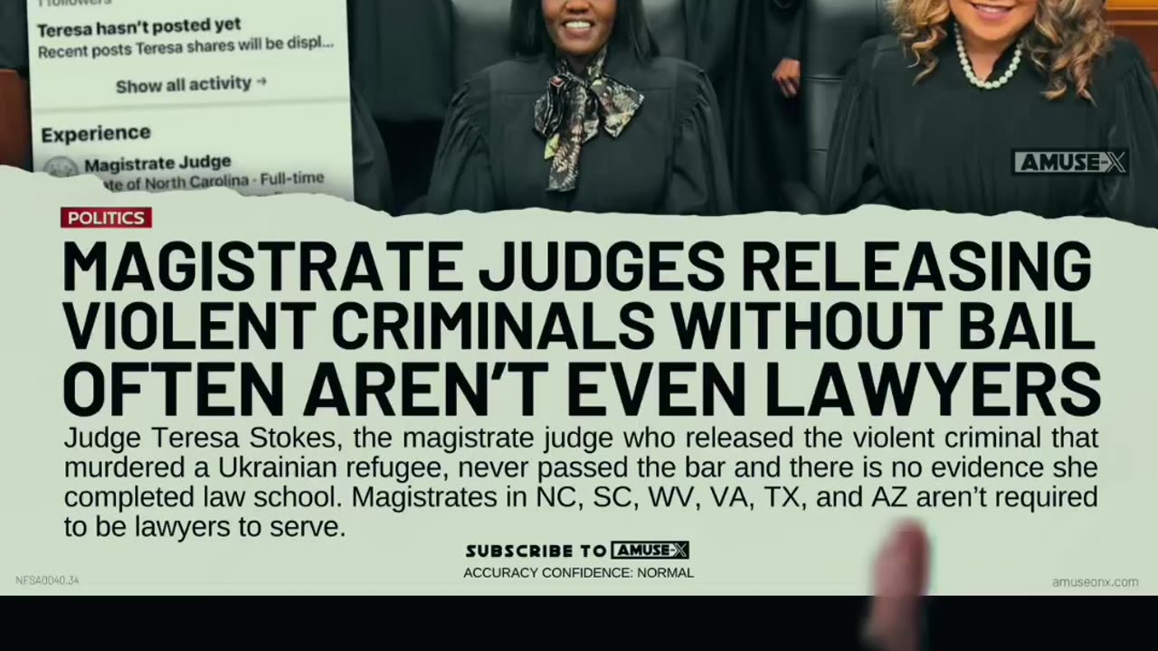 📢32 states allow judges, magistrates, to serve without a law degree