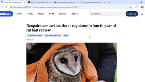 Thoughts on name Falconio, dead owls, and duality of Joanne Lees, Carolina Wilga ordeals