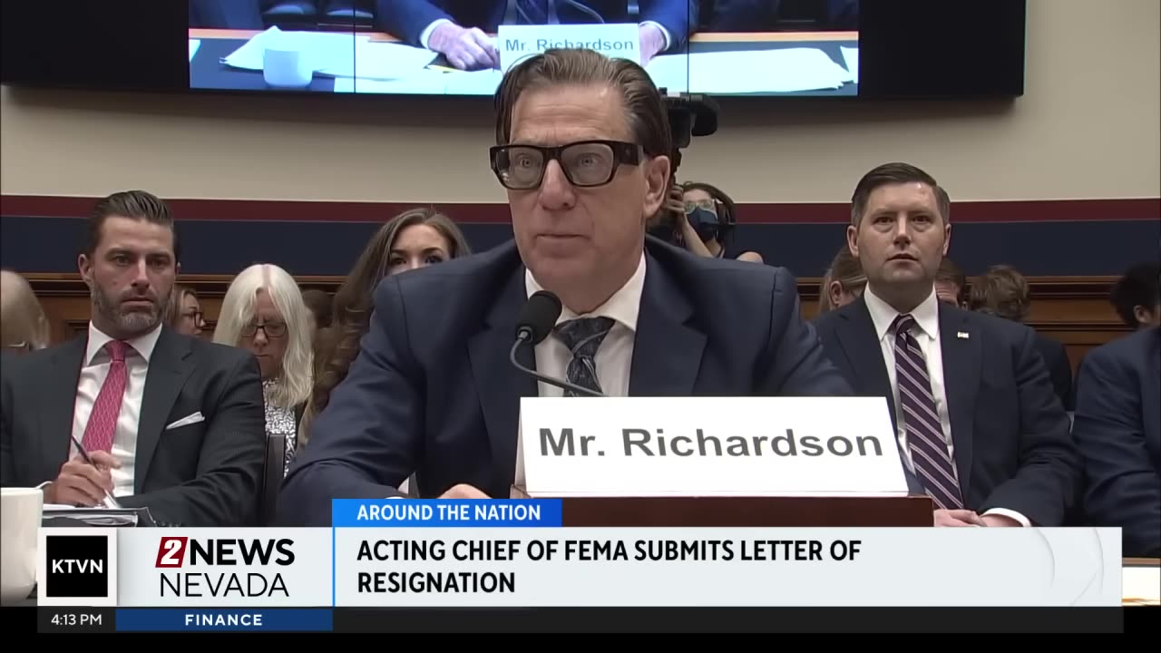 Acting FEMA chief submits letter of resignation