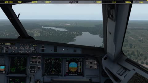 Landing in Atlantic City (KACY)