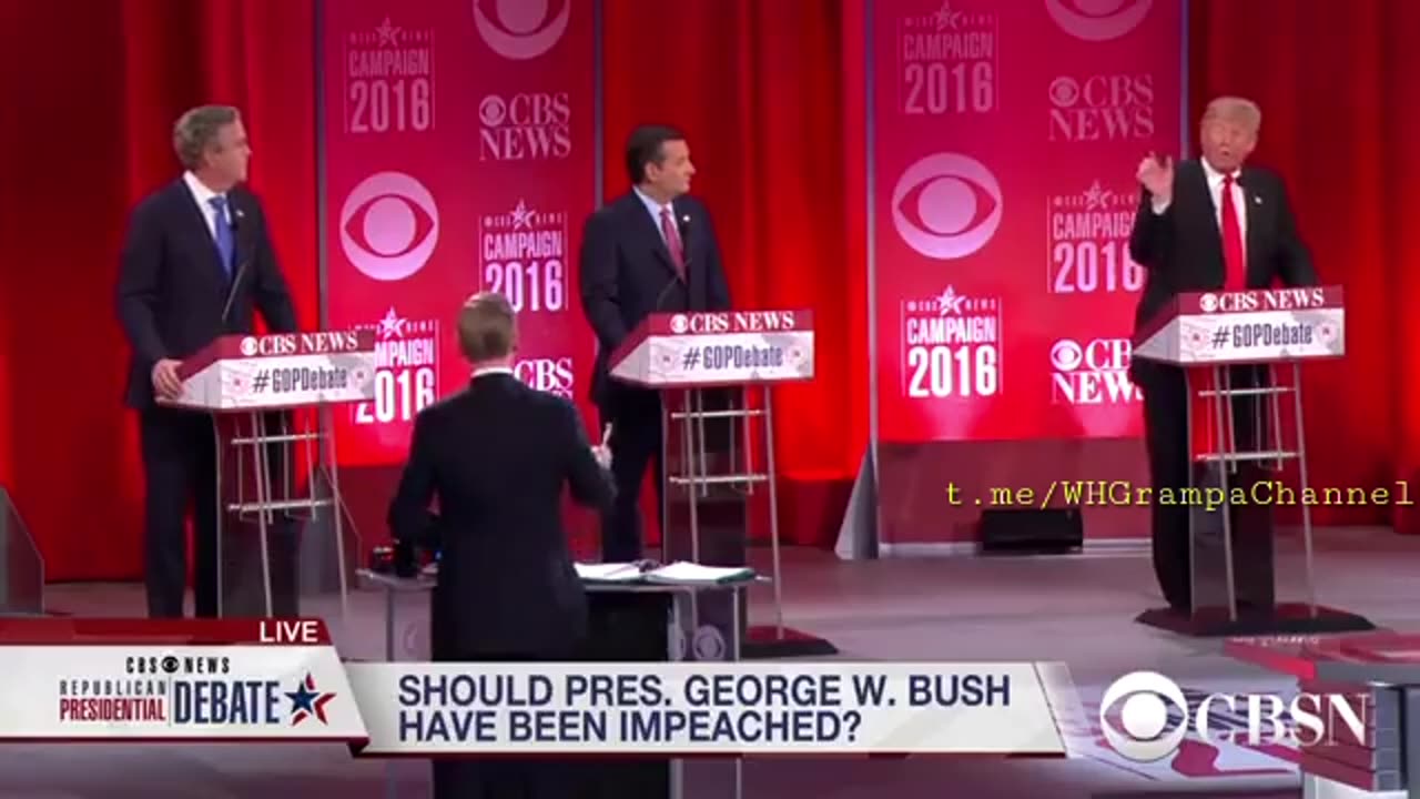 That's why I say, "In Trump we Trust."