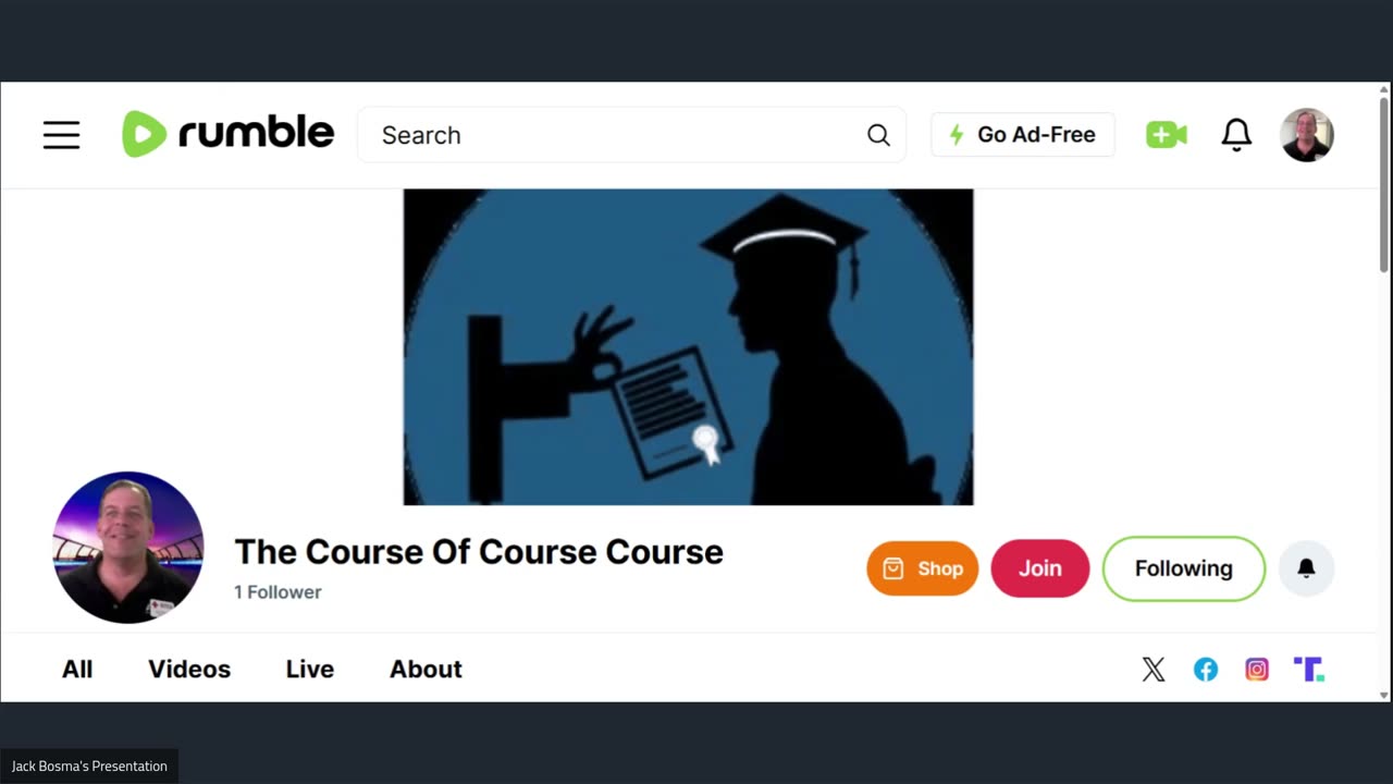 The Course Of Course Course