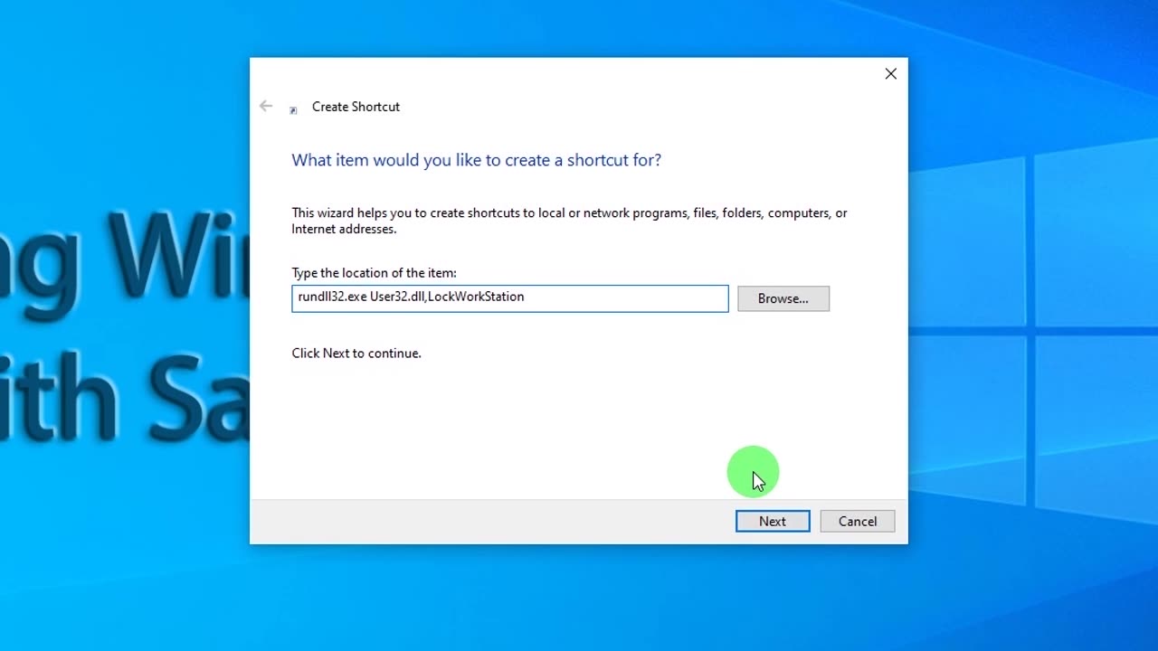 how to create lock icon