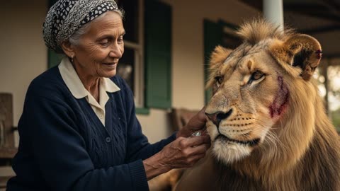 Retired Ranger Rescues Dying Lion