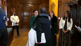 Gustavo Petro antes de su encuentro con Trump