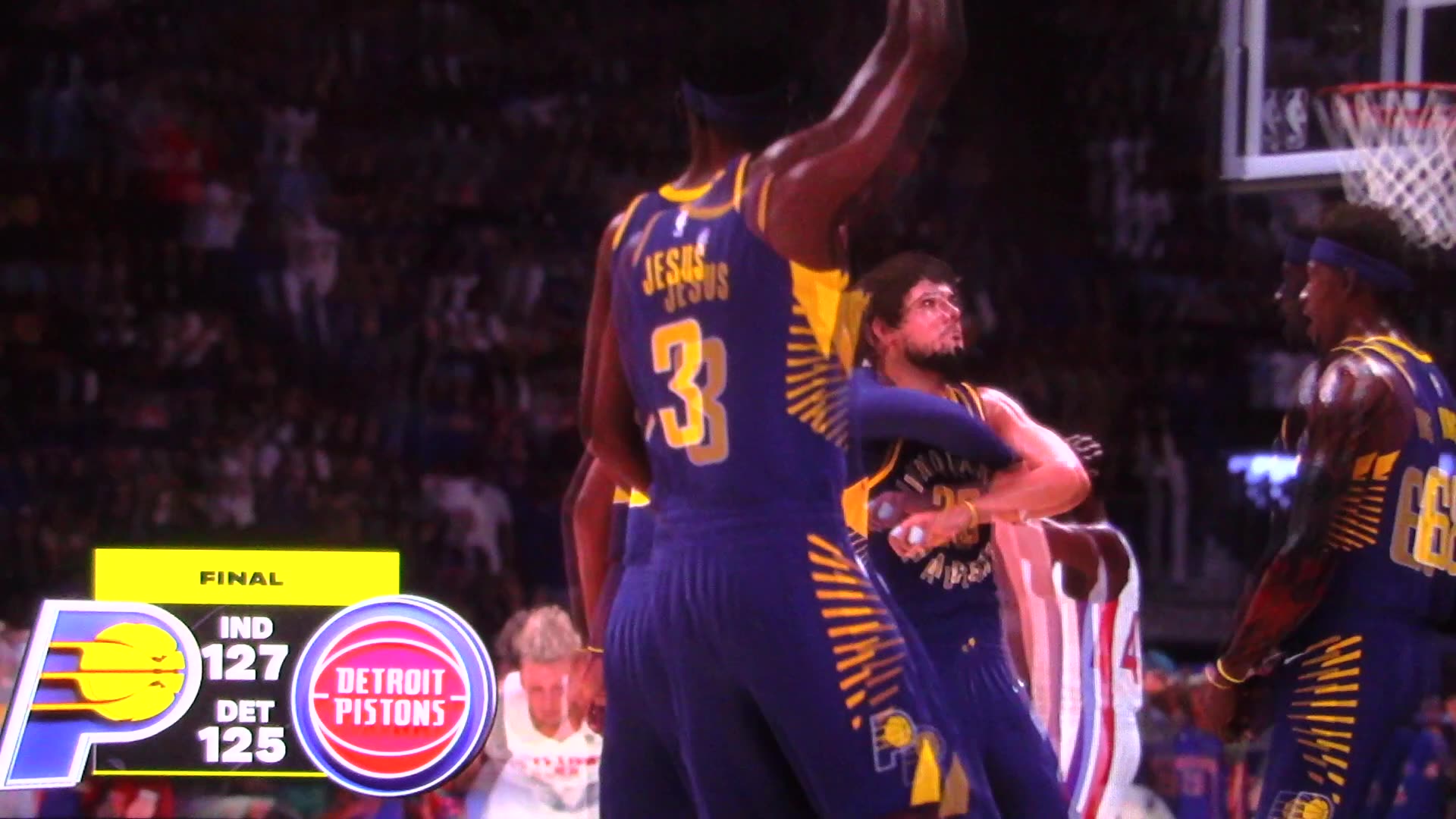 Nba2k Indiana Pacers Vs Detroit Pistons Buzzer Beater