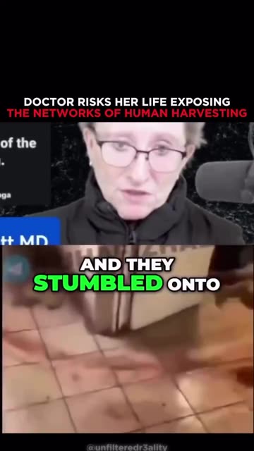 Dr. Lee Merritt Exposes the Organ Harvesting Network (Read Description)