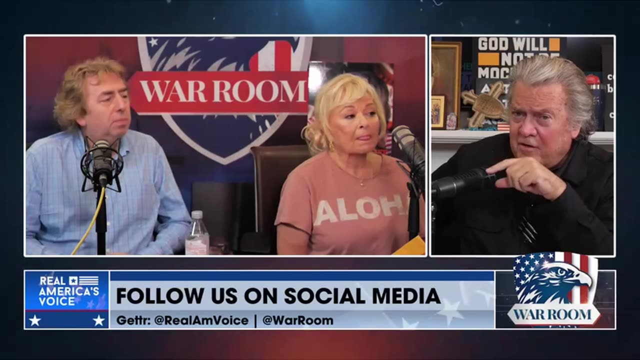 War Room GETTR Roseanne Barr Is America-New Film Explores The Experience Of TV Icon And Free Speech Enthusiast