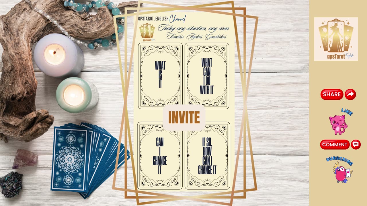 "Invitation from the Universe: Tarot Insights Await You 🌌🃏"​
