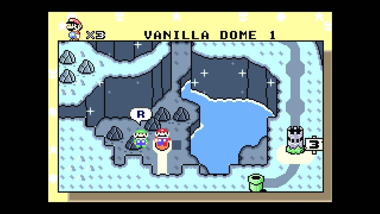 Super Mario World GBA Version: Vanilla Dome #!