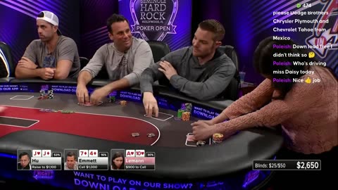 Poker Night in America Texas Holdem' Cash Game Episode Livestream 24/7