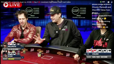 Poker Night in America Texas Holdem' Cash Game Episode Livestream 24/7
